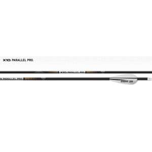 X10 Parallel Pro arrows with fletching.