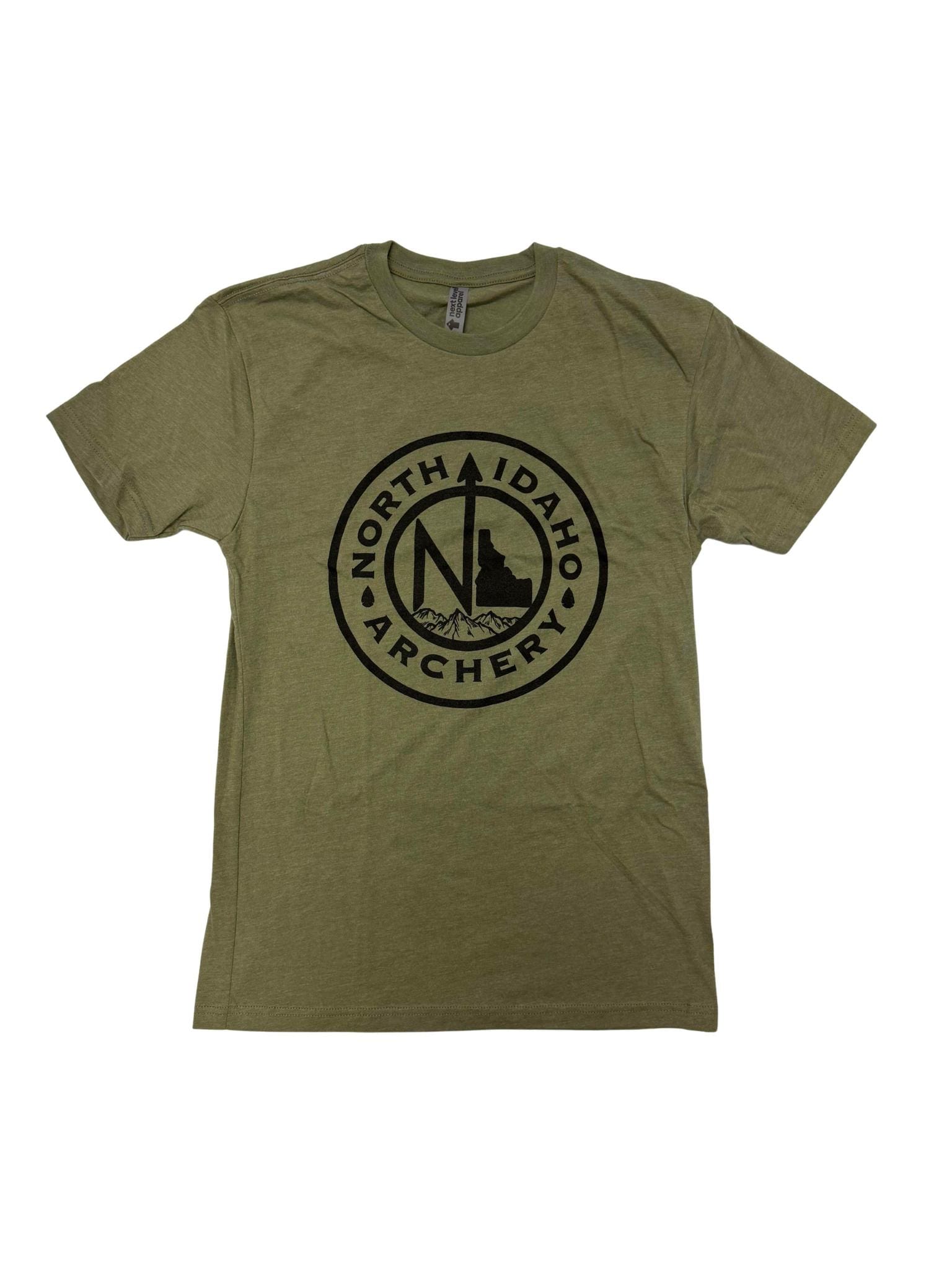 b8e03eeb-ba33-4828-9858-7630ebf9884c.jpeg "Panhandle" T Shirt (Olive) - Image 1
